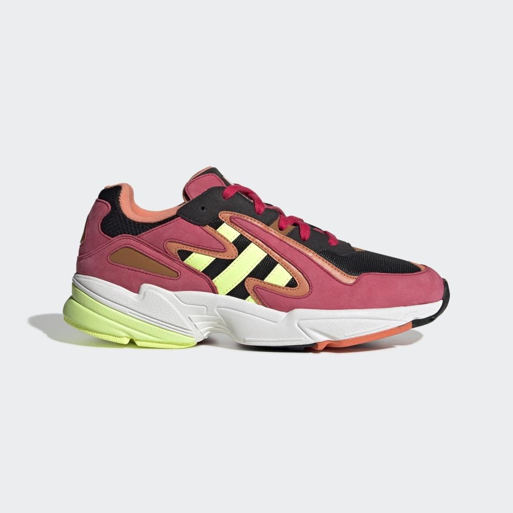 Originals Adidas Yung-96 Chasm Barbati Romania - Negrii/Galbeni/Roz EE7229